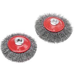 Szczotka druciana tarczowa odgięta 100 mm x M14 62H112
