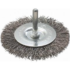 Szczotka druciana tarczowa z trzpieniem 75 mm INOX 57H602