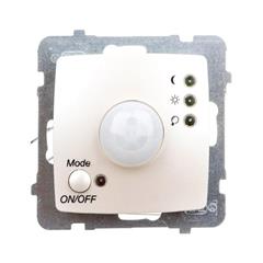 KARO Elektroniczny czujnik ruchu bez ramki ecru perłowy ŁP-16S/m/42