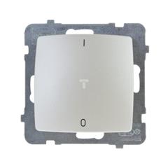 KARO Łącznik dwubiegunowy ecru perłowy ŁP-11S/m/42