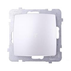 KARO Łącznik pojedynczy srebrny perłowy ŁP-1S/m/43