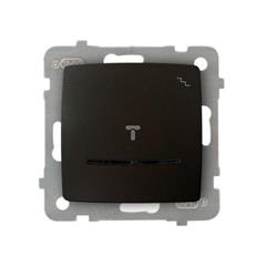 KARO Łącznik schodowy z podświetleniem czekoladowy metalik ŁP-3SS/m/40