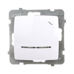 KARO Łącznik schodowy z podświetleniem biały ŁP-3SS/m/00