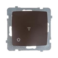 KARO Łącznik zwierny światło czekoladowy metalik ŁP-5S/m/40