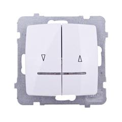 KARO Łącznik żaluzjowy z podświetleniem biały ŁP-7SS/m/00