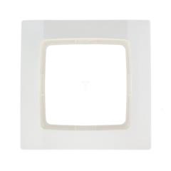 KARO Ramka pojedyncza ecru perłowy R-1S/42