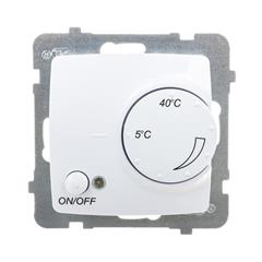 KARO Regulator temperatury z sondą podpodłogową biały RTP-1S/m/00