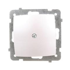 KARO Zaślepka do ramki srebrny perłowy Z-1S/m/43