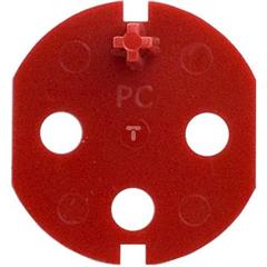 KOS45 Klucz uprawniający do gniazd DATA z taśmą samoprzylepną czerwony 351044