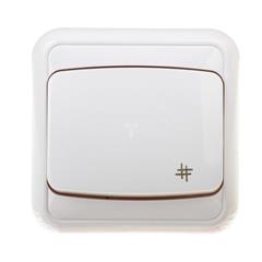 COSMO LINE Łącznik krzyżowy biały 300407