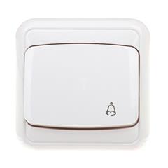 COSMO LINE Przycisk /dzwonek/ biały 300404