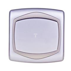 TON Łącznik pojedynczy srebro + satyna ŁP-1C/18/16