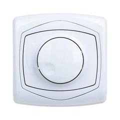 TON Ściemniacz przyciskowo-obrotowy biały ŁP-8CB/00