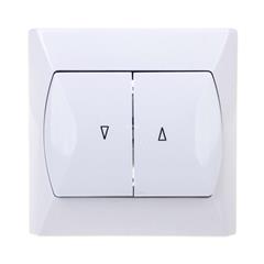 AKCENT Łącznik żaluzjowy biały ŁP-7A/00