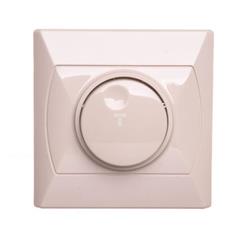 AKCENT Ściemniacz przyciskowo-obrotowy beżowy ŁP-8AB/01