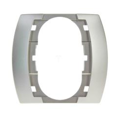 GAZELA Ramka do gniazda podwójnego satyna RG-1J/16