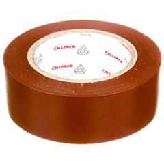 Taśma izolacyjna 128 0.15-19-10 PVC/brązowa