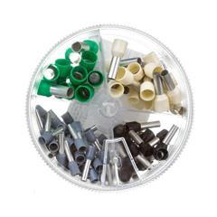 Zestaw końcówek tulejkowych cynowanych HI w pudełku ZHIB E08KH-03020400101