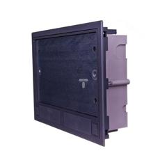 Simon Connect Puszka SF podłogowa sześciokrotna 12xK45 + 2xSM302/9 szara SF670/1 TSC-SF670-1