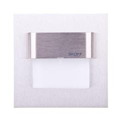 Oprawa LED 0,8W TANGO K(szlif) / W (biały) INOX IP56 MH-TAN-K-W-1-PL-00-01