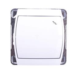 GAZELA Łącznik schodowy bez ramki biały ŁP-3J/m/00