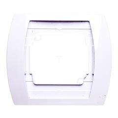 GAZELA Ramka pojedyncza biały R-1J/00