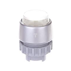 Napęd przycisku 22mm biały bez samopowrotu z podświetleniem SP22-AWLB