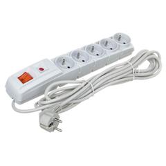 Listwa zasilająca ACAR F5 5m szary (5 gniazd)