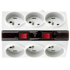 Listwa zasilająca ACAR SMART 3m szary (6 gniazd)