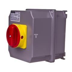 Łącznik krzywkowy awaryjny 16A 2P ATEX Strefa 22(D) w puszcze aluminiowej GW70471