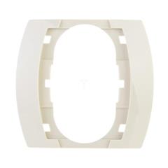 GAZELA Ramka do gniazda podwójnego beżowy RG-1J/01