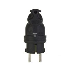 Wtyczka gumowa kątowa 16A 2P+Z UNI-SCHUKO IP44 Taurus 05821-s