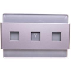 Gong dwutonowy GLASSO 230V srebrny GNS-248-SRB SUN10000116