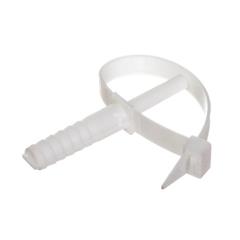 Uchwyt paskowy z kołkiem szybkiego montażu USMPK-12 biały 21.4 /25szt./