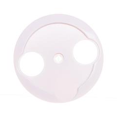 1930 Element centralny do gniazda antenowego 2-wyjściowego biały 103920