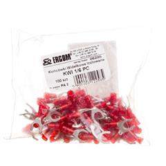 Końcówka widełkowa izolowana KWI 1/6 PC E09KO-02030300600 /100szt./