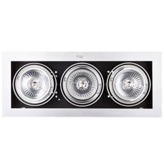Oprawa downlight 3x50W G53 12V IP20 MATEO DLP-350-GR 04962