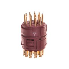 Wkład 16 stykowy do złączy M23 żeński lutowany EPIC M23 P-Part 73002702