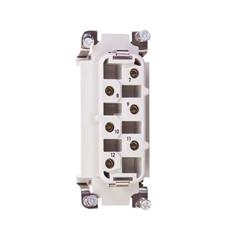 Wkład złącza 6P+PE żeński 35A 500V EPIC H-BS 6 BS 7-12 10171600