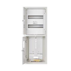 Szafka licznikowa podtynkowa 1-licznikowa 3-fazowy 24 moduły IP31 RL 24 BIS ZSZ zamek szyba 2-094