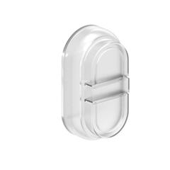 Osłona gumowa do przycisków dwuklawiszowych i trzyklawiszowych przezroczysta LPXAU157