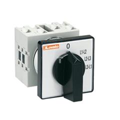 Przełącznik woltomierza 3xL-L 1xL-N do wbudowania GX1660U