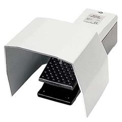 Wyłącznik nożny pojedynczy z osłoną szary metal 1Z 1R 1 krok 3SE2912-2AA20