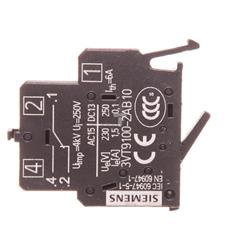 Styk pomocniczy 1P montaż czołowy 3VT9100-2AB10