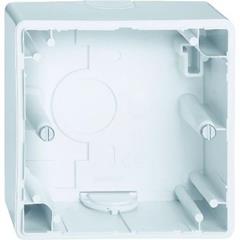 Merten Artec Puszka natynkowa pojedyncza pionowa pozioma czysta biel MTN512125