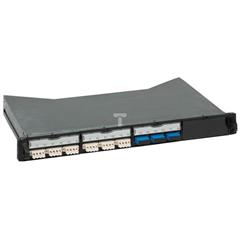 Panel krosowy światłowodowy 1U - 24xST/SCST - niewyposażony - LCS 033510