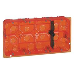 Puszka do betonu 142mm 284x50mm czerwony Batibox  080128