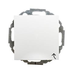 Berker B.1/B.3/B.7 GLAS Gniazdo Schuko z pokrywą i przesłonami styków śnieżnobiałe 47441909