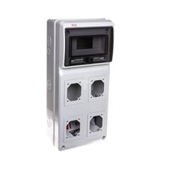 Rozdzielnica niewyposażona 506x230x150mm 3-otwory 6-modułów M-BOX IP65 1518083