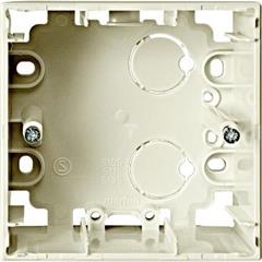Merten System M Puszka natynkowa pojedyncza pozioma/pionowa kremowa MTN510544